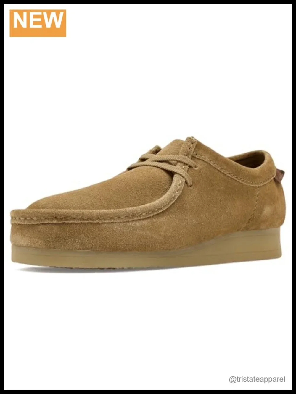 Mens Clarks Wallaston Low Oxford Suede Lace Up Shoes